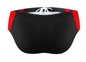 Czarne szybkoschnące slipy kąpielowe męskie BD447 Sesto Senso – komfort na basen i plażę