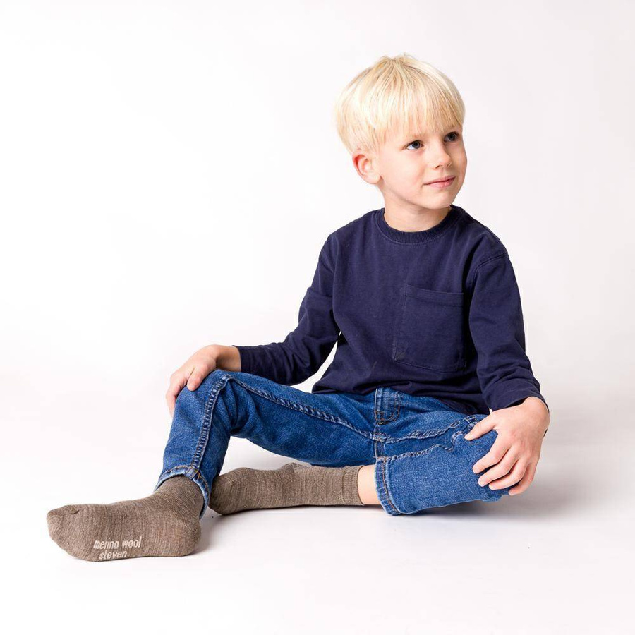 Skarpetki Dziecięce z Wełny Merino art. 130