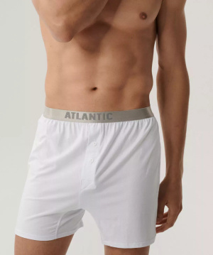 Grafitowe wygodne bokserki męskie 47% modal Atlantic – komfort na co dzień