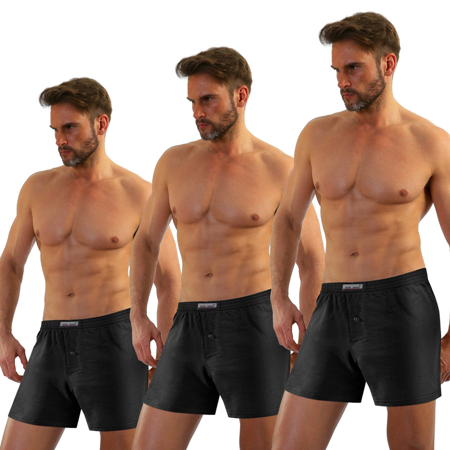 Bokserki Męskie Klasyczne Luźne Panther Plus Size