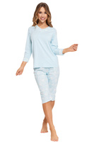 Piżama damska ze spodniami 3/4 SUPER CENA