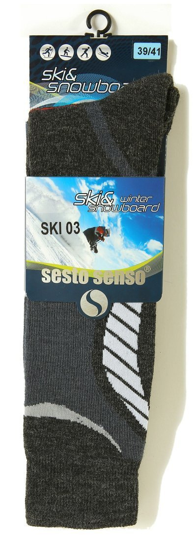 Podkolanówki Wełniane Narciarskie Ski Sport