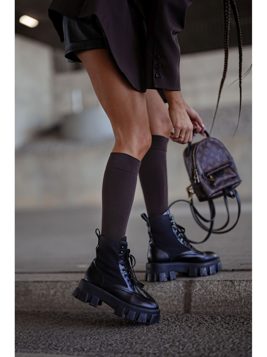 Podkolanówki damskie gładkie 248