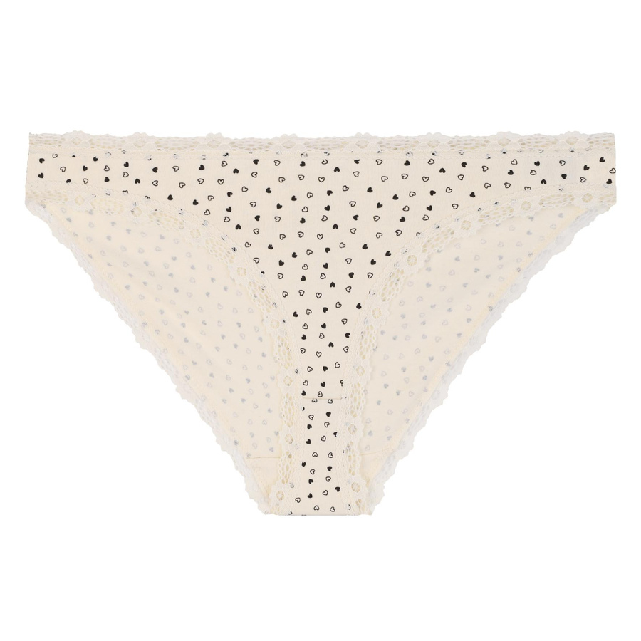 Figi damskie mini bikini z koronką S-XL 3-pak