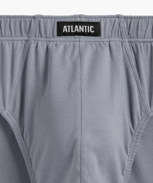 Czarne komfortowe slipy męskie 5-pack z bawełny Atlantic – maksymalny komfort użytkowania