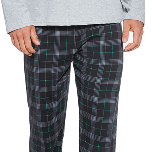 Piżama Męska Długi Rękaw 124