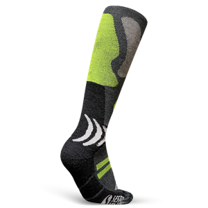 Kolorowe termoaktywne skarpety narciarskie wełniane Sesto Senso – zawsze suche stopy