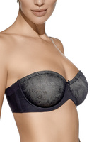 SANDRA Biustonosz Soft, negro/czarny