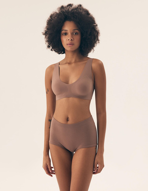 Biustonosz sportowy 42850 mauve