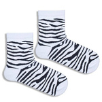 Skarpetki Dziecięce Bawełniane Zebra