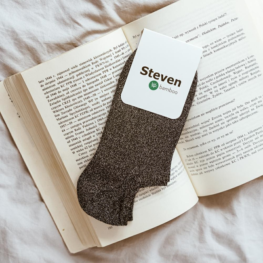 Stopki damskie bambusowe Art.100 Steven