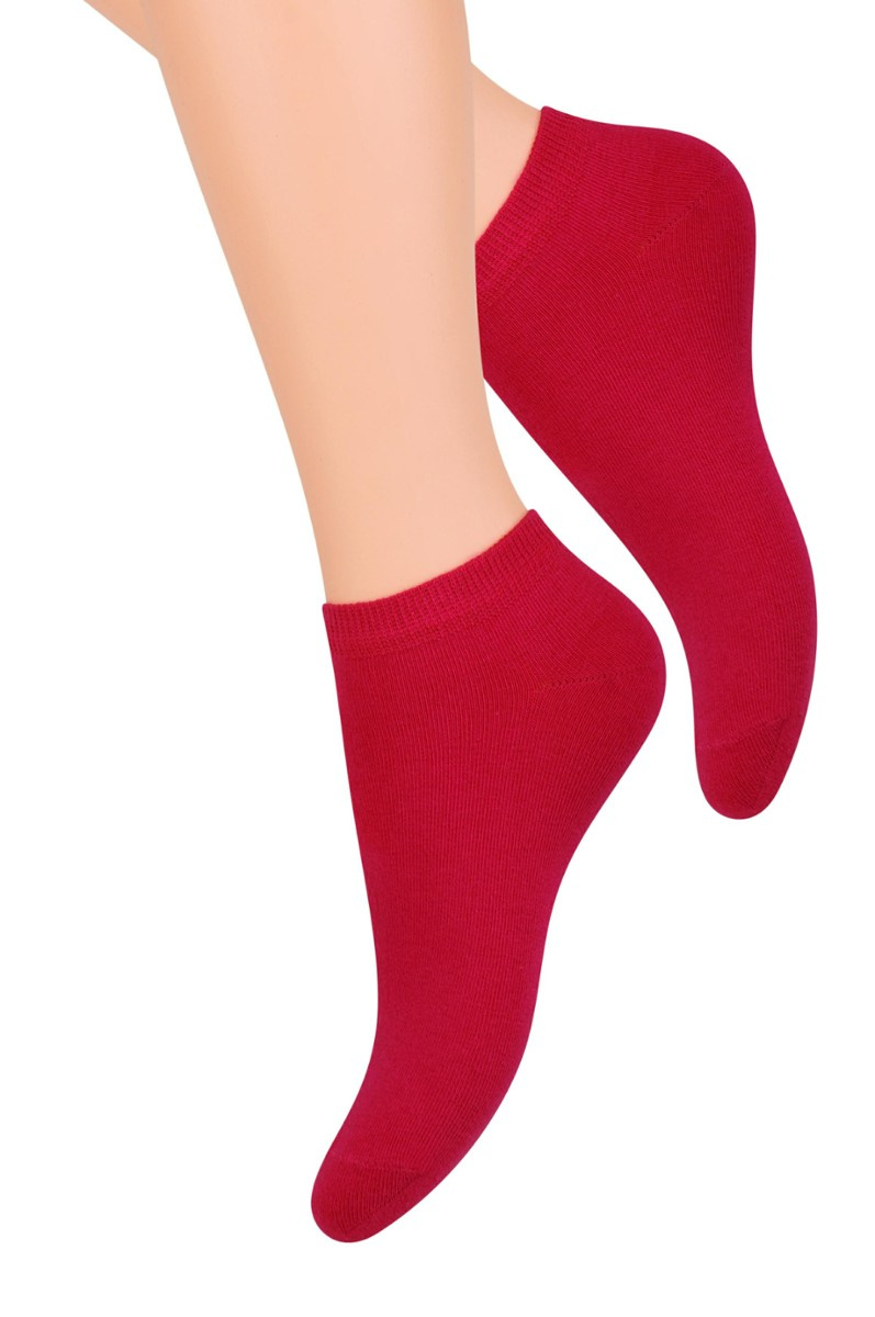 Stopki Damskie Bawełniane Gładkie