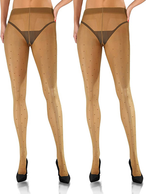 Półmatowe rajstopy damskie 20 DEN Beti Sesto Senso – idealne do biura