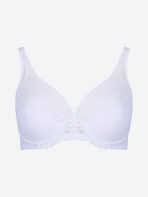 DELIA Biustonosz Semi-soft, bianco/biały