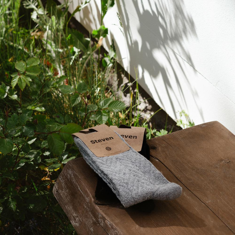 Skarpety wełniane Art.093 Jodełka