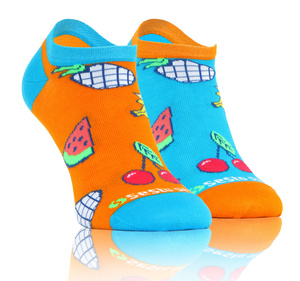 Owoce skarpety stopki unisex 90% bawełna Finest Cotton Sesto Senso – styl i wygoda