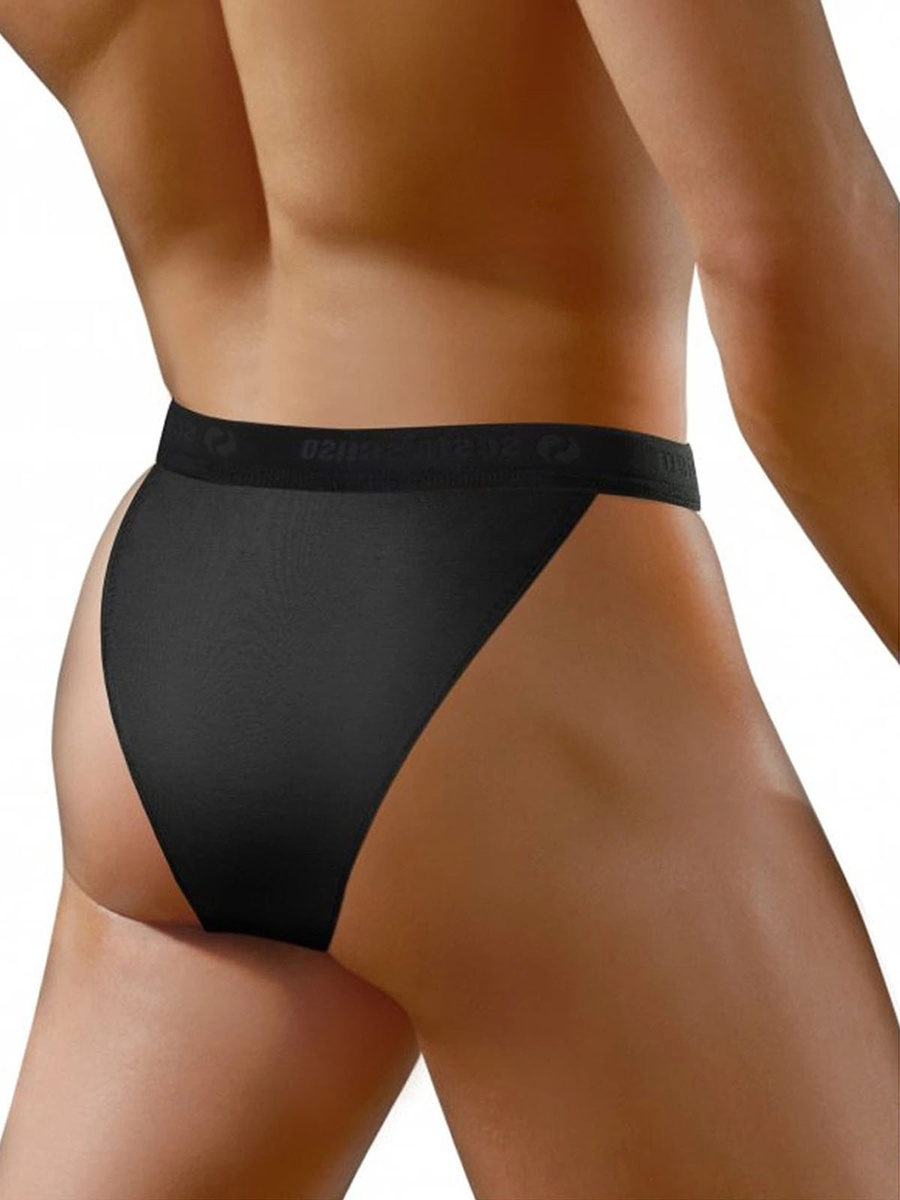 Czarne sportowe slipy męskie 95% bawełna Puma Tanga Sestimi – komfort i styl