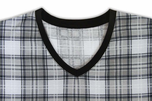 Piżama męska długa w kratkę dres 100% bawełna 2576/43 Sesto Senso – wygoda i styl