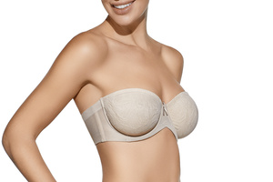 SANDRA Biustonosz Soft, tierra/beż