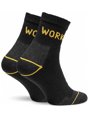 3X polskie Skarpety Robocze 3/4 Krótkie męskie WORK mega mocne