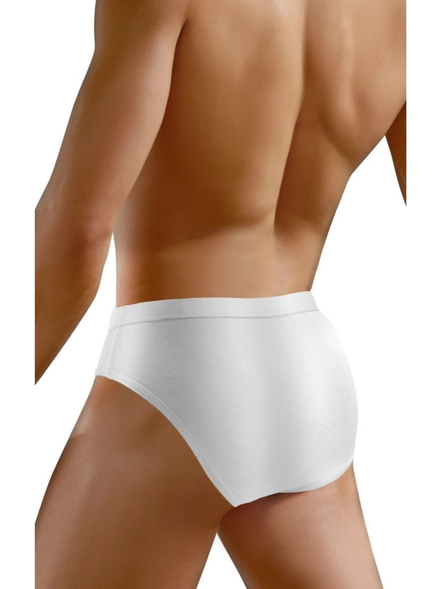 3x Antyalergiczne wyprofilowane slipy męskie LEOPARD 