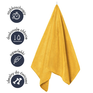 ACTIVE MUSZTARDOWY RĘCZNIK