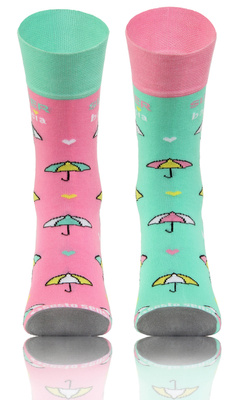 Kolorowe skarpety Super Babcia