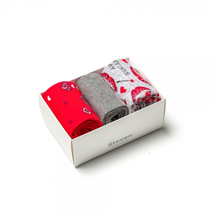 Zestaw skarpet damskich na Walentynki STEVEN