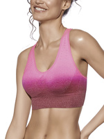 DIANA Biustonosz Sportowy, fucsia/róż