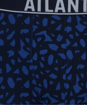 Granatowe bokserki męskie obcisłe 95% bawełna Atlantic – komfort na co dzień