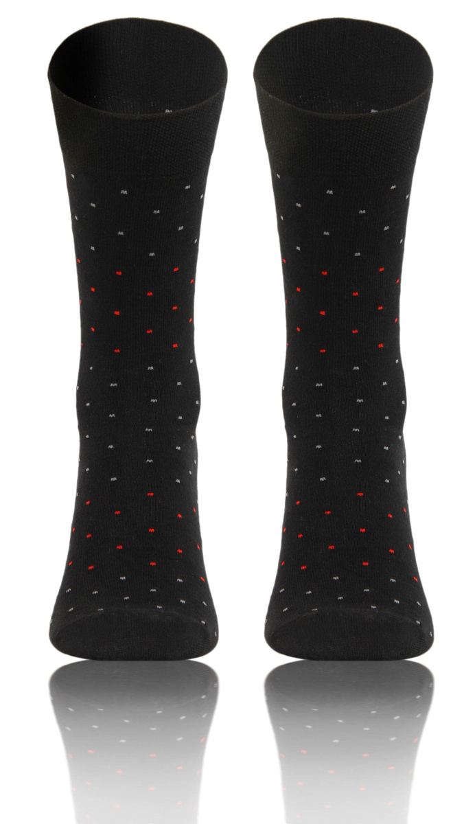 Skarpety bawełniane męskie do Garnituru wizytowe 