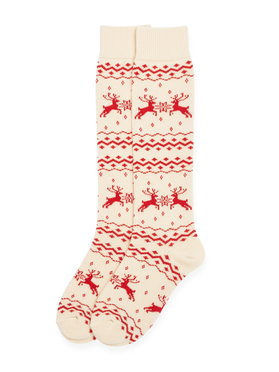 Podkolanówki Damskie Świąteczne