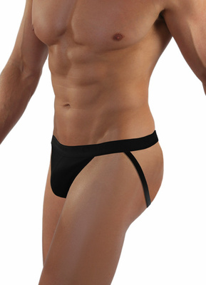 Czarne Slipy męskie typu Jockstrap 95% bawełna STM03 Sesto Senso – seksapil i wygoda