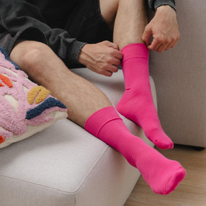 Skarpety męskie garniturowe gładkie Art. 056