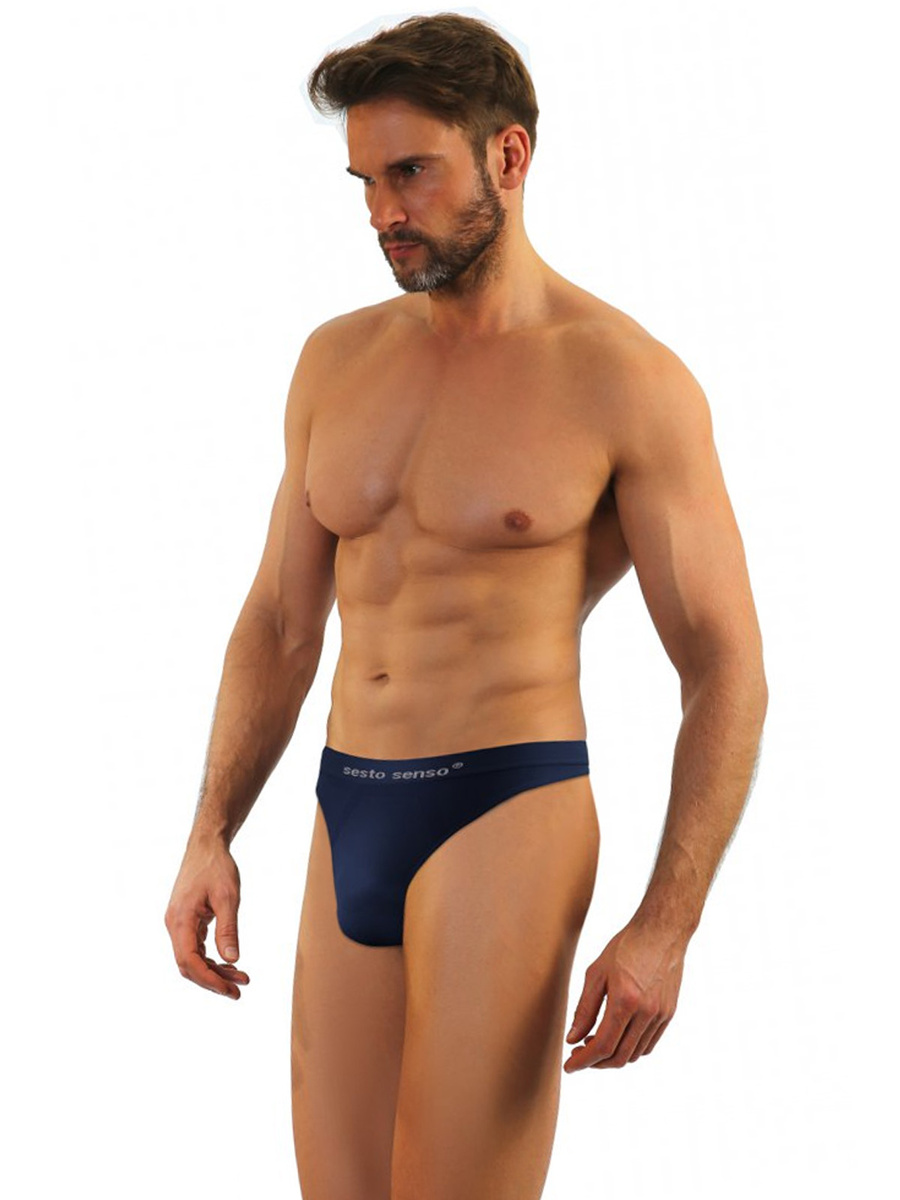 3x Stringi Męskie bezszwowe sportowe