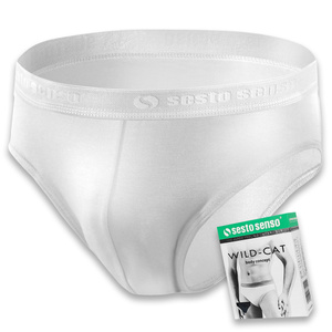 4x Slipy Męskie Bawełniane WILD CAT