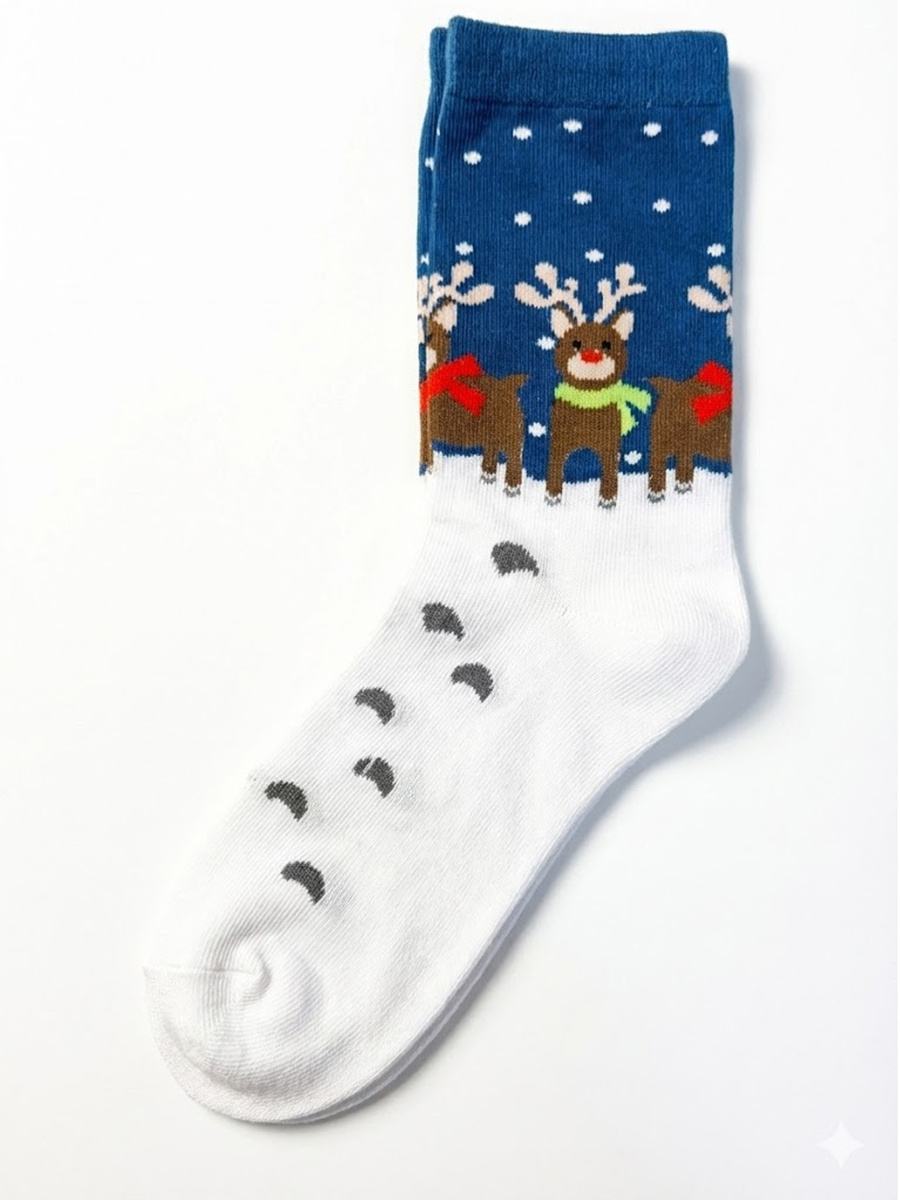 Skarpetki Damskie Świąteczne 5 Pack