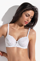 ALLURE 2672 Biustonosz miękki, bianco/biały