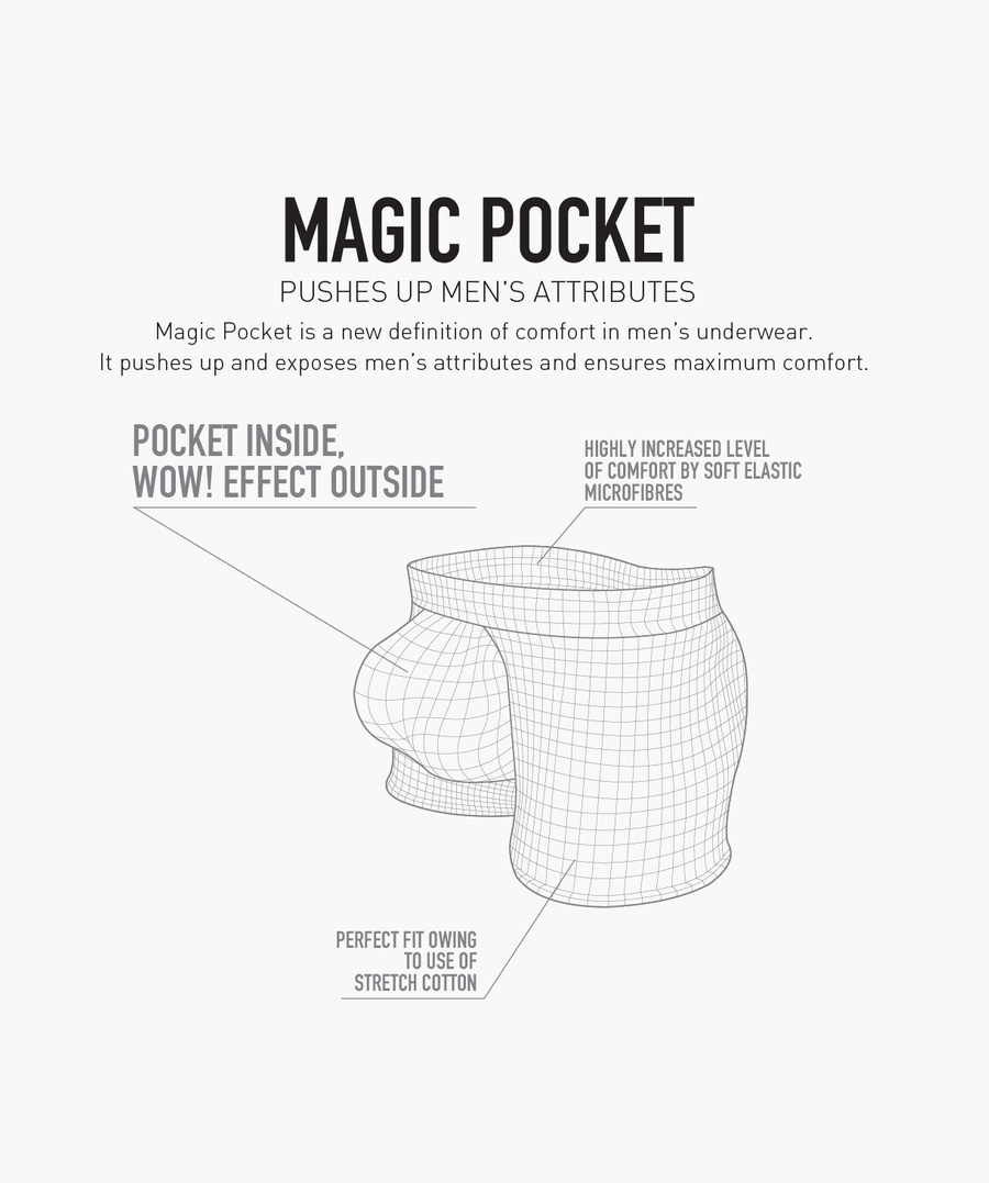 Szorty męskie Magic Pocket