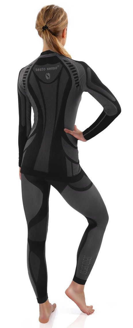 Bezszwowy komplet termoaktywny damski Thermo Active Sesto Senso – doskonały do sportów zimowych