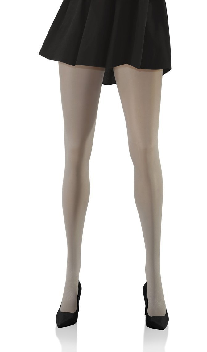 2x Kolorowe rajstopy kryjące z microfibry Hiver 40DEN