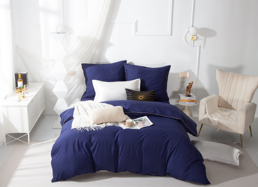 POŚCIEL QUEEN GRANAT ZŁOTA