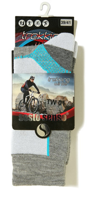 Skarpety Wełniane Trekkingowe Trekking Winter