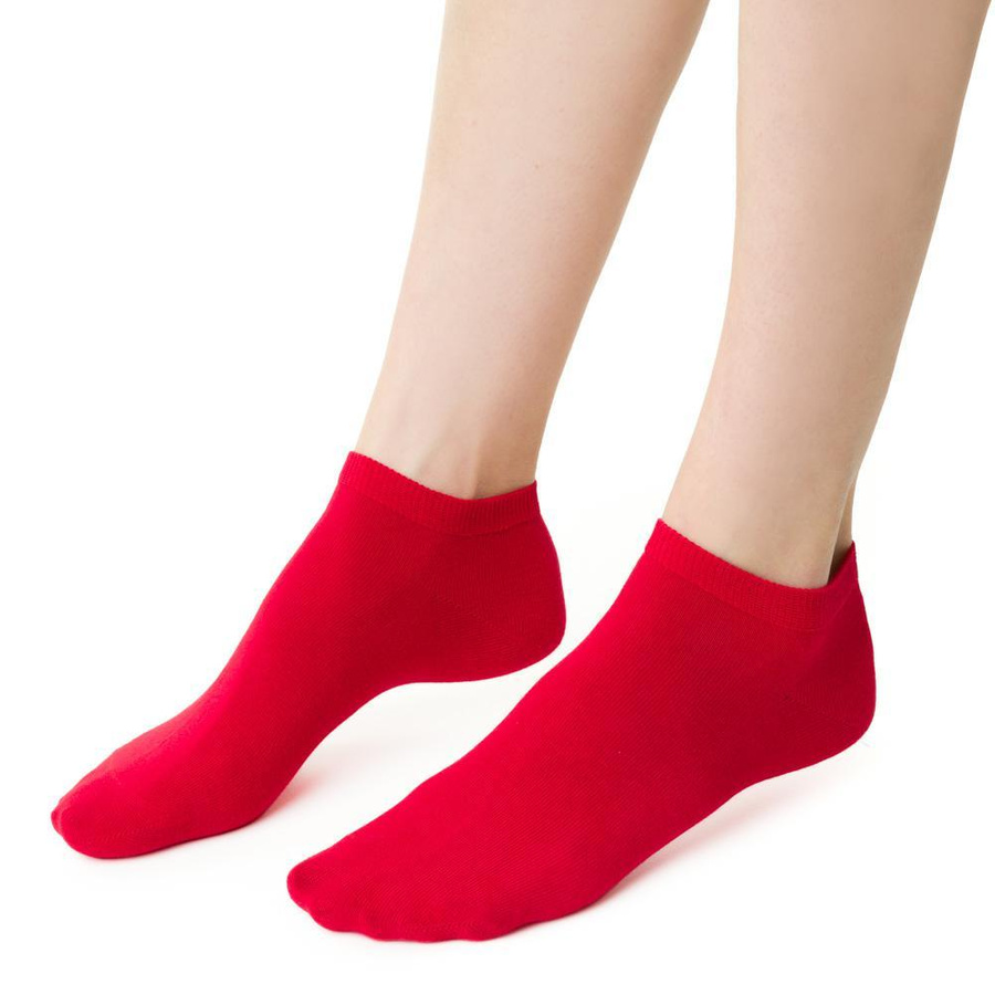 Stopki Damskie Bawełniane Gładkie