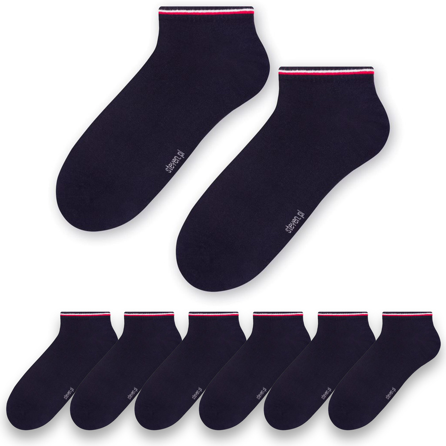 6X Stopki męskie z paskami art. 075