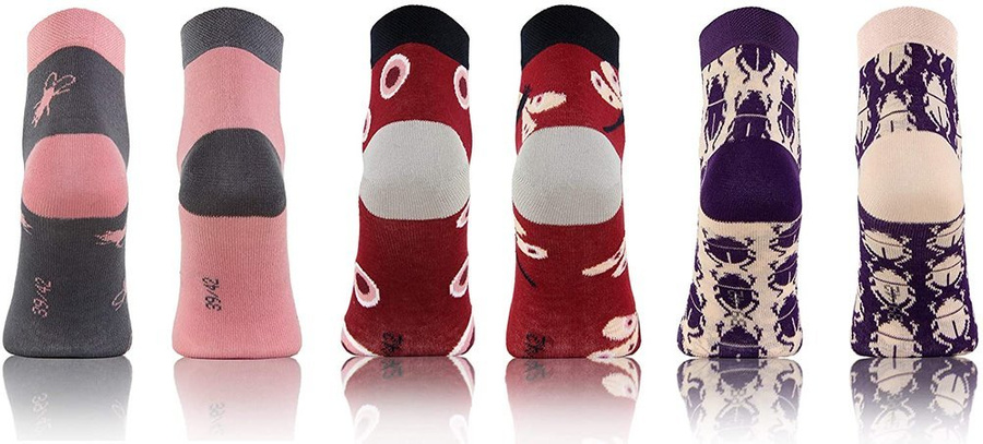 3x Skarpety Za Kostkę Finest Cotton