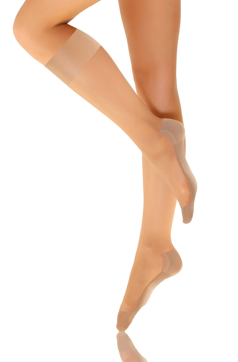 Bezuciskowe podkolanówki damskie 20 DEN Relax Sesto Senso – komfort na co dzień