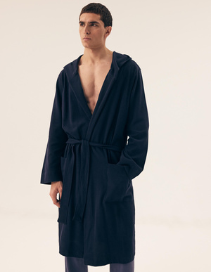 Szlafrok Męski 43044 Dark Blue