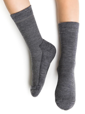 Wełniane skarpetki dziecięce 20-34 frotta Merino Wool Steven – komfort i ciepło