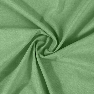 Jasnozielone elastyczne prześcieradło z gumką 80% bawełna Jersey Sesto Senso – komfort snu